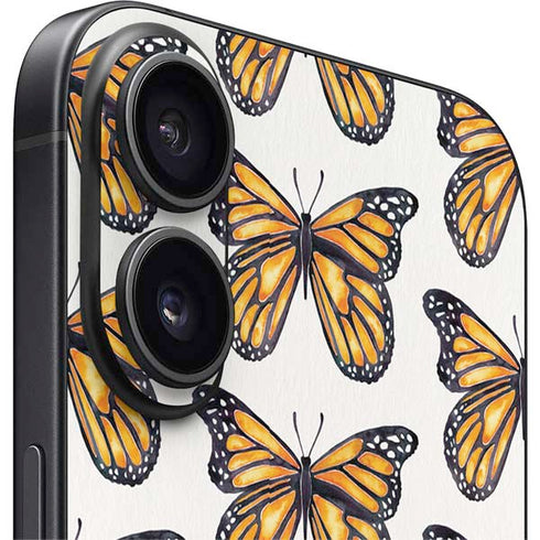 Monarch Butterflies by Cat Coq iPhone 16 Plus Skin