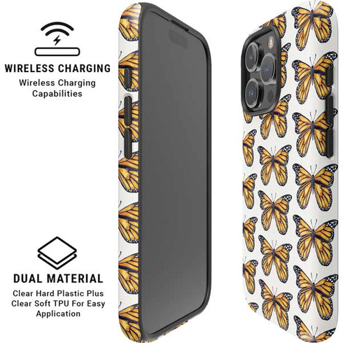 Monarch Butterflies by Cat Coq iPhone 16 Pro Magsafe Impact Case