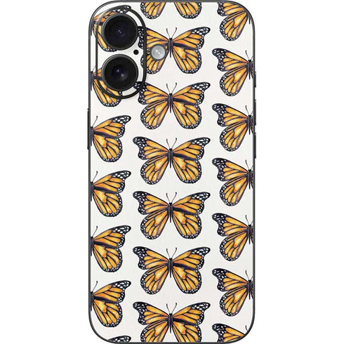 Monarch Butterflies by Cat Coq iPhone 16 Skin