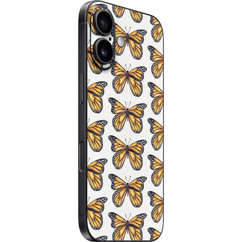 Monarch Butterflies by Cat Coq iPhone 16 Skin
