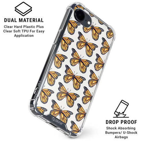 Monarch Butterflies by Cat Coq iPhone 16e Clear Case