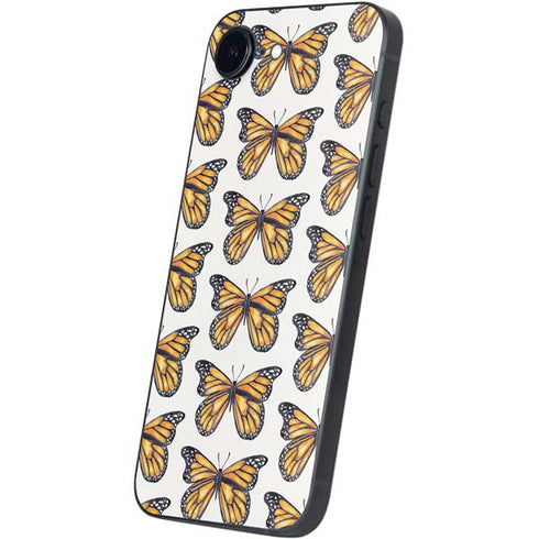 Monarch Butterflies by Cat Coq iPhone 16e Skin