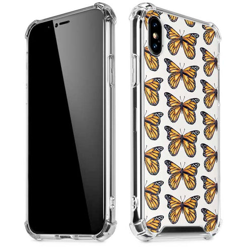 Monarch Butterflies by Cat Coq iPhone X/XS Clear Case