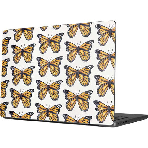 Monarch Butterflies by Cat Coq Apple MacBook Pro 14-inch Skin