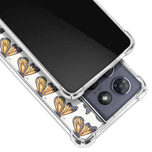 Monarch Butterflies by Cat Coq Moto G 5G (2025) Clear Case