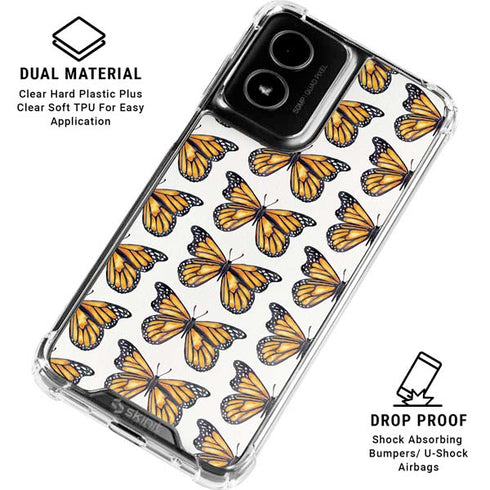 Monarch Butterflies by Cat Coq Moto G Power 5G (2024) Clear Case