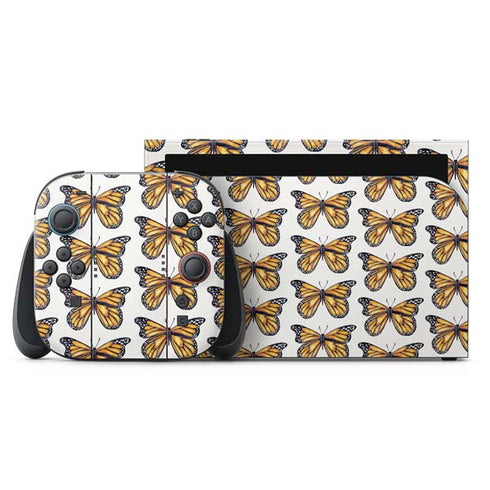 Monarch Butterflies by Cat Coq Nintendo Switch 2 (2025) with Joy-Con Skin