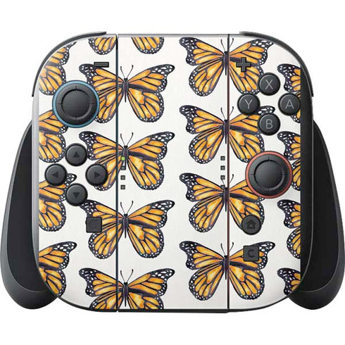 Monarch Butterflies by Cat Coq Nintendo Switch 2 (2025) with Joy-Con Skin