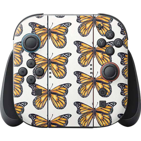 Monarch Butterflies by Cat Coq Nintendo Switch 2 (2025) Joy-Con Controller Skin