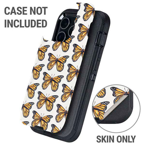 Monarch Butterflies by Cat Coq Otterbox Defender iPhone Skin