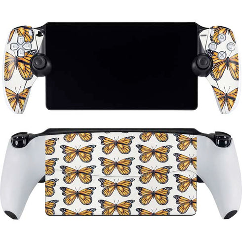 Monarch Butterflies by Cat Coq PlayStation Portal Remote Player Skin