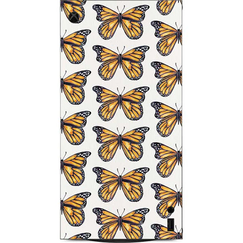 Monarch Butterflies by Cat Coq XBox Series X Digital Edition Console Skin