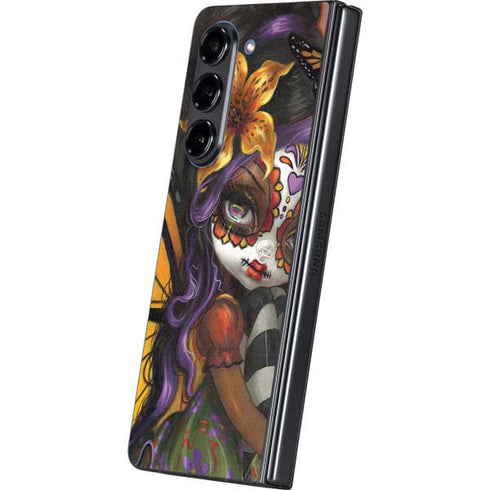 Monarch butterfly Fairy by Jasmine Becket-Griffith Galaxy Z Fold5 5G Skin