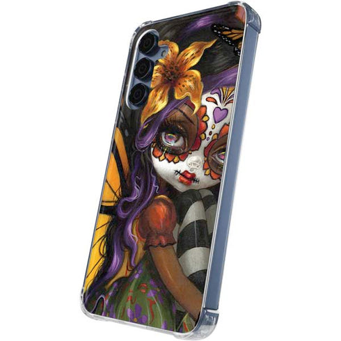 Monarch butterfly Fairy by Jasmine Becket-Griffith Galaxy A35 5G Clear Case