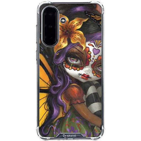 Monarch butterfly Fairy by Jasmine Becket-Griffith Galaxy A36 5G Clear Case