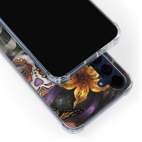 Monarch butterfly Fairy by Jasmine Becket-Griffith Galaxy A55 5G Clear Case