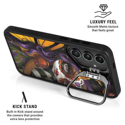 Monarch butterfly Fairy by Jasmine Becket-Griffith Galaxy S25 Kickstand Case