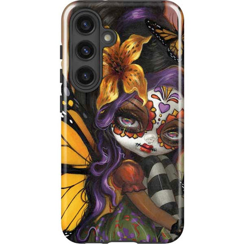 Monarch butterfly Fairy by Jasmine Becket-Griffith Galaxy S25 Plus Impact Case