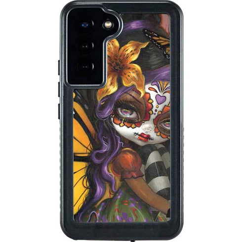 Monarch butterfly Fairy by Jasmine Becket-Griffith Galaxy S24 Plus Waterproof Case