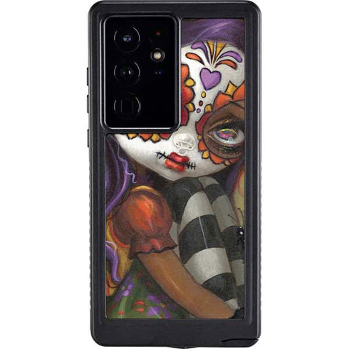 Monarch butterfly Fairy by Jasmine Becket-Griffith Galaxy S24 Ultra Waterproof Case