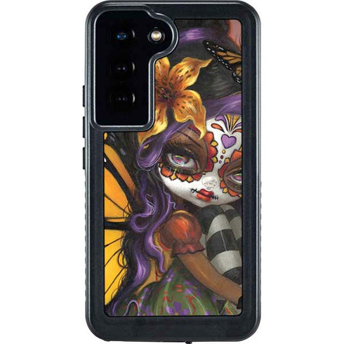 Monarch butterfly Fairy by Jasmine Becket-Griffith Galaxy S24 Waterproof Case