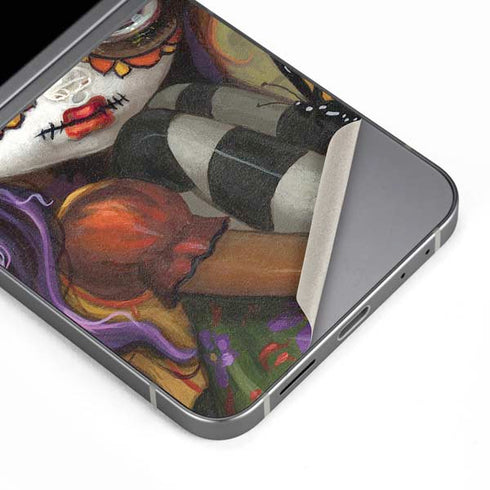 Monarch butterfly Fairy by Jasmine Becket-Griffith Galaxy Z Flip6 Skin