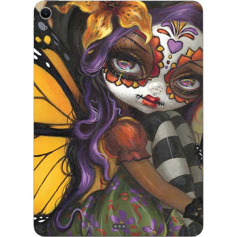 Monarch butterfly Fairy by Jasmine Becket-Griffith Apple iPad Air Skin