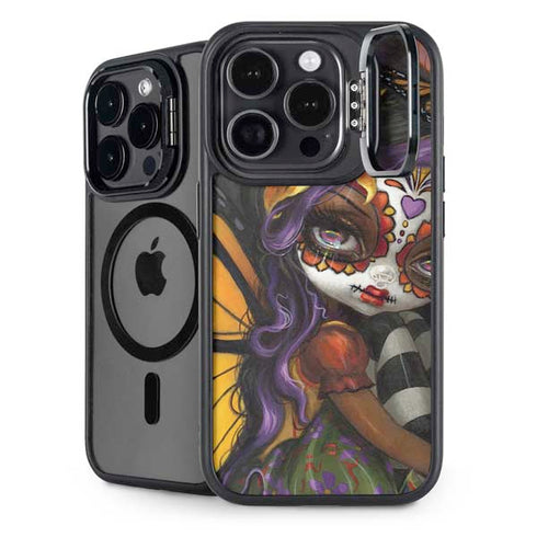 Monarch butterfly Fairy by Jasmine Becket-Griffith iPhone 14 Pro Max Kickstand Case