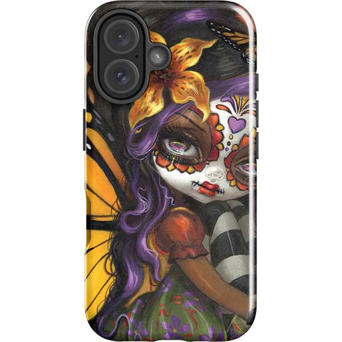 Monarch butterfly Fairy by Jasmine Becket-Griffith iPhone 16 Impact Case
