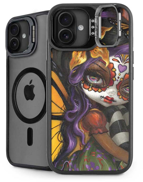 Monarch butterfly Fairy by Jasmine Becket-Griffith iPhone 16 Kickstand Case