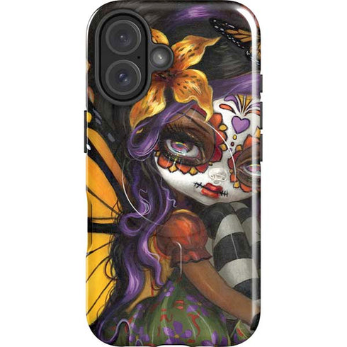 Monarch butterfly Fairy by Jasmine Becket-Griffith iPhone 16 Magsafe Impact Case
