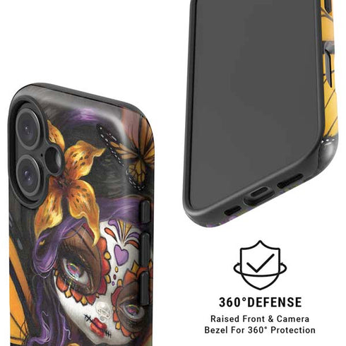 Monarch butterfly Fairy by Jasmine Becket-Griffith iPhone 16 Plus Magsafe Impact Case