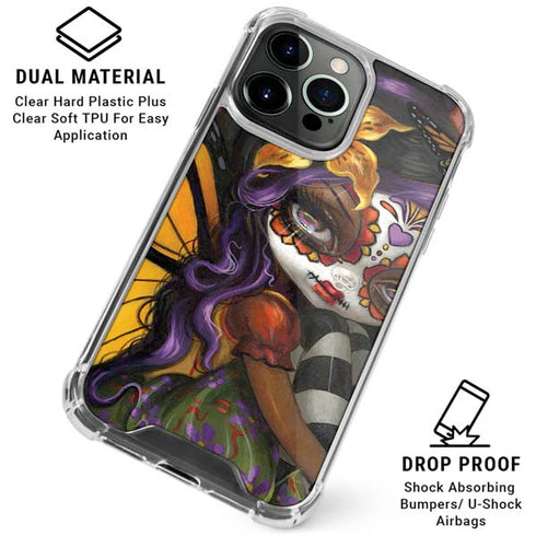 Monarch butterfly Fairy by Jasmine Becket-Griffith iPhone 16 Pro Clear Case