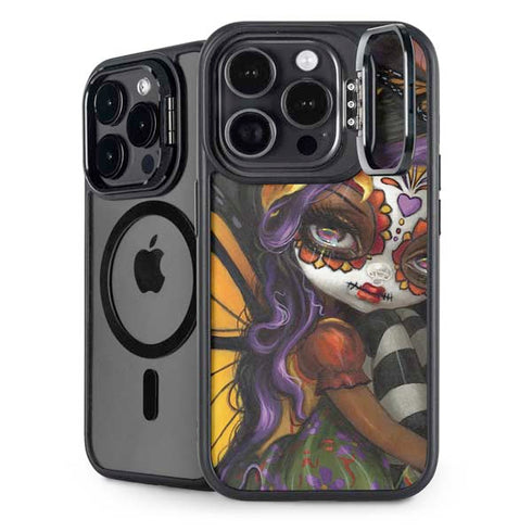 Monarch butterfly Fairy by Jasmine Becket-Griffith iPhone 16 Pro Kickstand Case