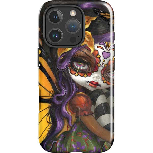 Monarch butterfly Fairy by Jasmine Becket-Griffith iPhone 16 Pro Magsafe Impact Case