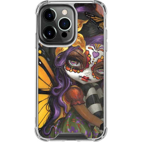 Monarch butterfly Fairy by Jasmine Becket-Griffith iPhone 16 Pro Max Clear Case