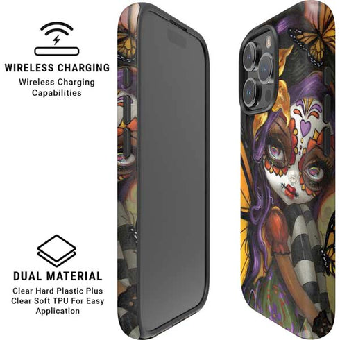 Monarch butterfly Fairy by Jasmine Becket-Griffith iPhone 16 Pro Max Magsafe Impact Case