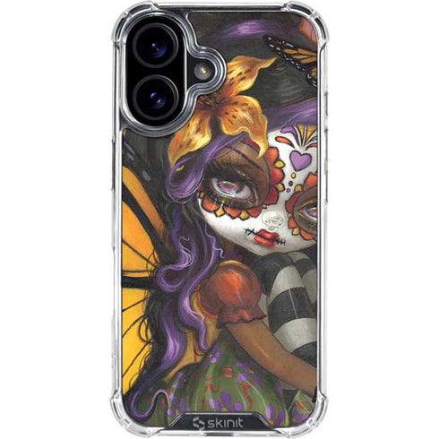 Monarch butterfly Fairy by Jasmine Becket-Griffith iPhone 17 Clear Case