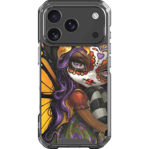Monarch butterfly Fairy by Jasmine Becket-Griffith iPhone 18 Pro Clear Case
