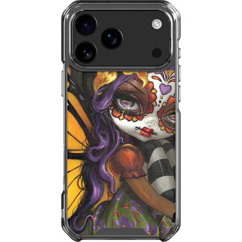 Monarch butterfly Fairy by Jasmine Becket-Griffith iPhone 18 Pro Max Clear Case