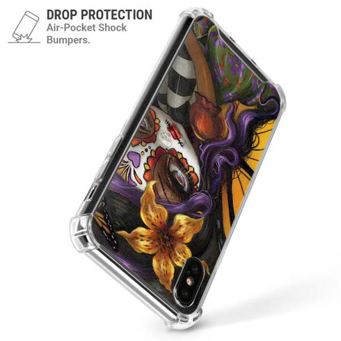 Monarch butterfly Fairy by Jasmine Becket-Griffith iPhone X/XS Clear Case