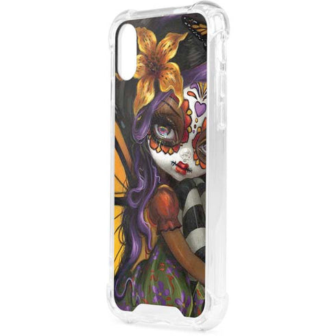 Monarch butterfly Fairy by Jasmine Becket-Griffith iPhone XS Clear Case