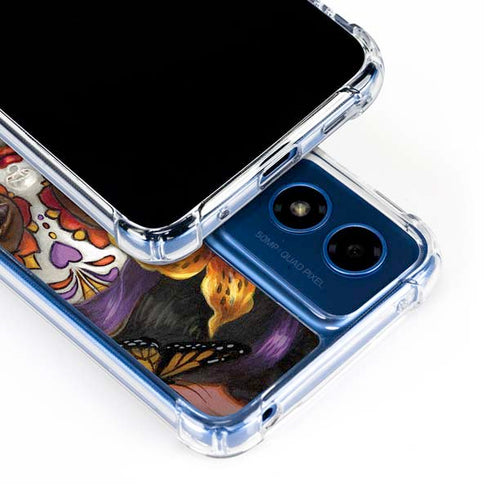 Monarch butterfly Fairy by Jasmine Becket-Griffith Moto G 5G (2024) Clear Case