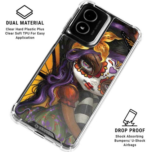 Monarch butterfly Fairy by Jasmine Becket-Griffith Moto G Power 5G (2024) Clear Case