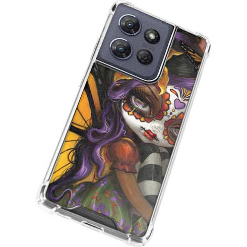 Monarch butterfly Fairy by Jasmine Becket-Griffith Moto G Power 5G (2025) Clear Case