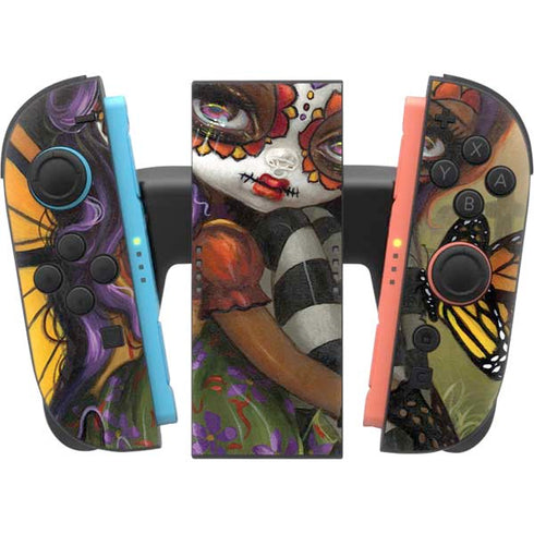 Monarch butterfly Fairy by Jasmine Becket-Griffith Nintendo Switch 2 (2025) Joy-Con Controller Skin