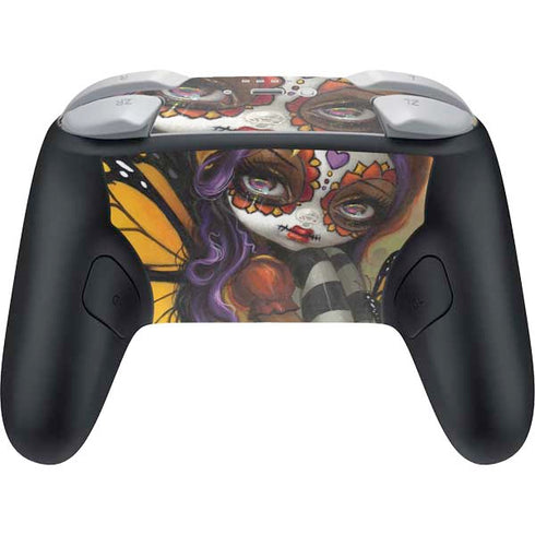 Monarch butterfly Fairy by Jasmine Becket-Griffith Nintendo Switch 2 (2025) Pro Controller Skin