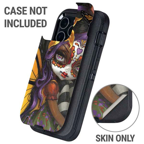 Monarch butterfly Fairy by Jasmine Becket-Griffith Otterbox Defender iPhone Skin