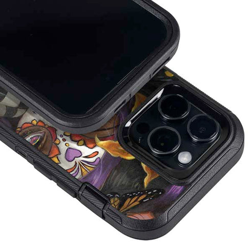 Monarch butterfly Fairy by Jasmine Becket-Griffith Otterbox Defender iPhone Skin