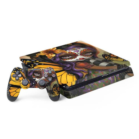 Monarch butterfly Fairy by Jasmine Becket-Griffith PlayStation PS4 Skins
